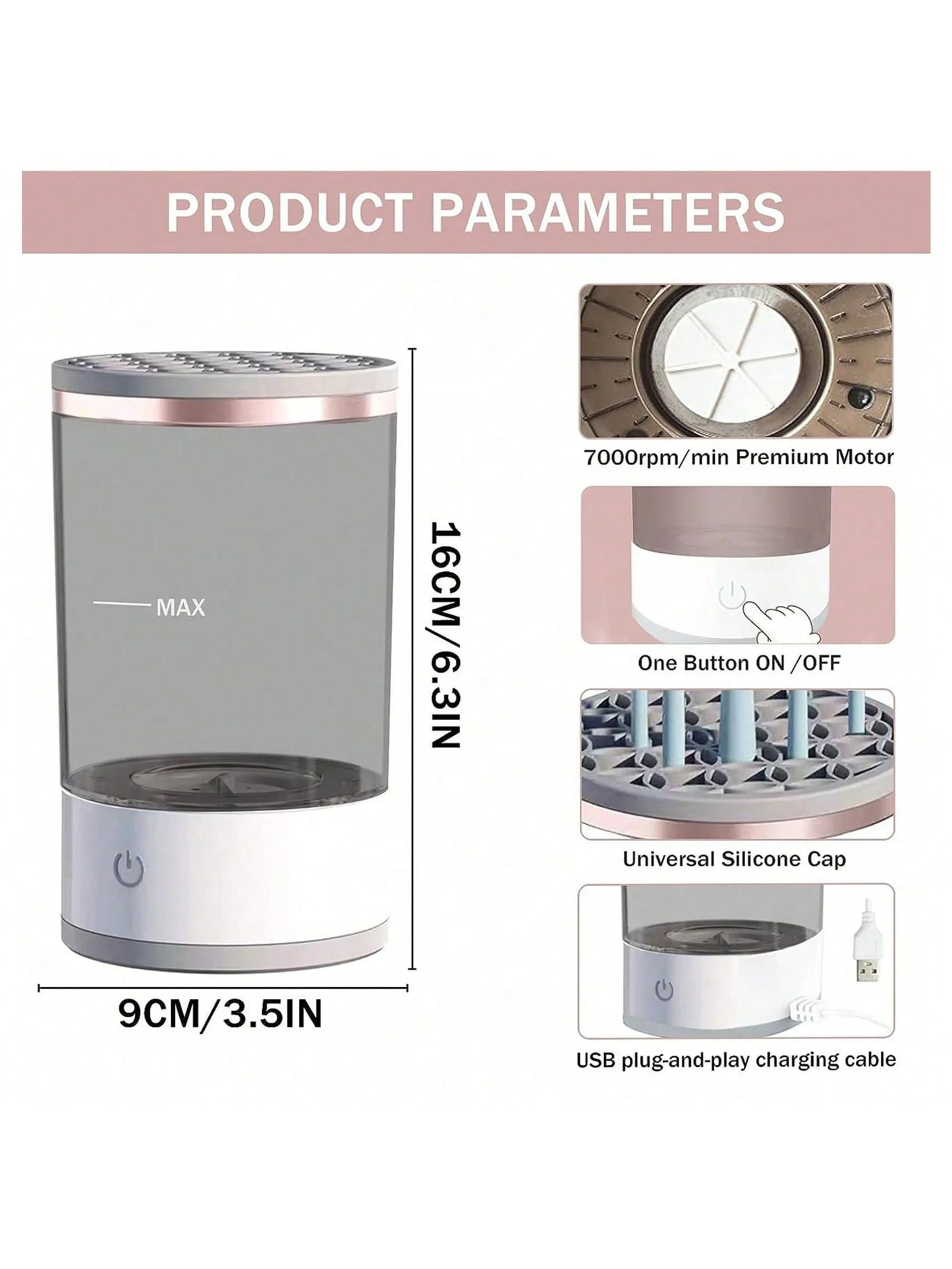 Electric Make-up Brush Cleaner